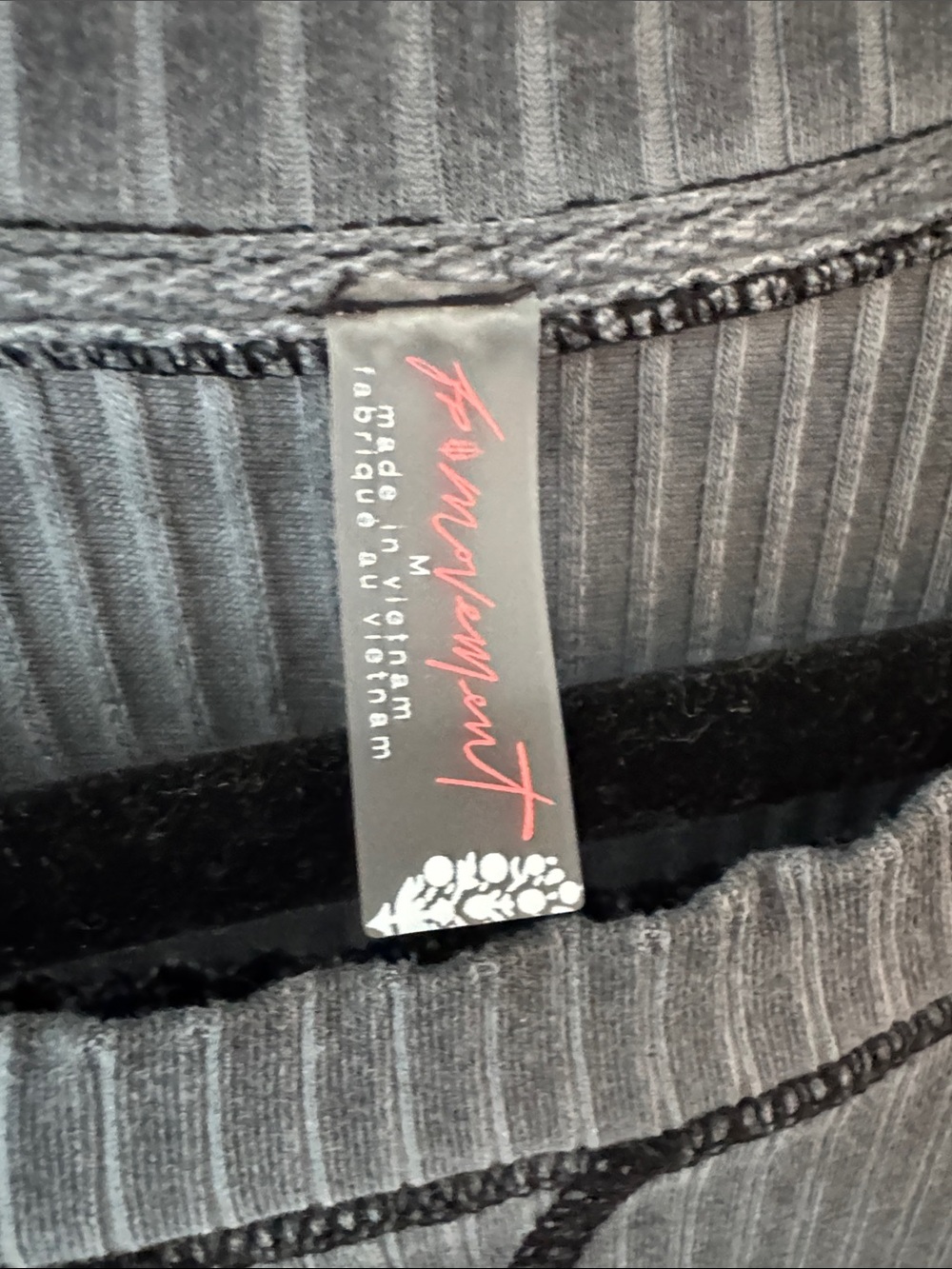 • FP Movement • NWOT Women’s Position Tunic Layer Long Sleeved Dress Charcoal - Picture 4 of 10